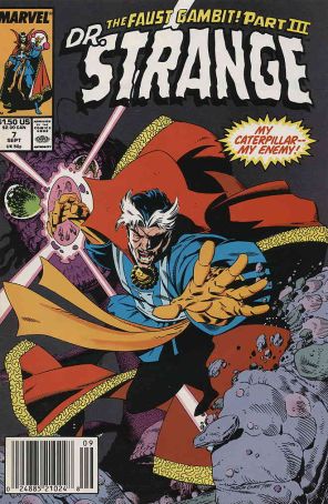 Doctor Strange: Sorcerer Supreme 7 (Newsstand) published by Marvel with cover art by Butch Guice