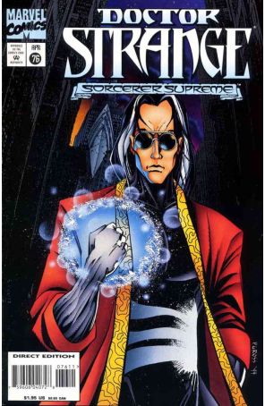 Doctor Strange: Sorcerer Supreme 76 published by Marvel with cover art by Peter Gross
