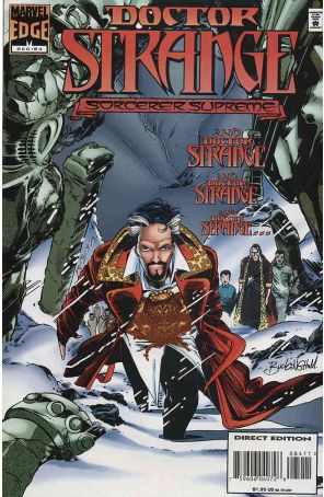 Doctor Strange: Sorcerer Supreme 84 published by Marvel with cover art by Mark Buckingham
