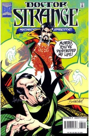 Doctor Strange: Sorcerer Supreme 85 published by Marvel with cover art by Mark Buckingham