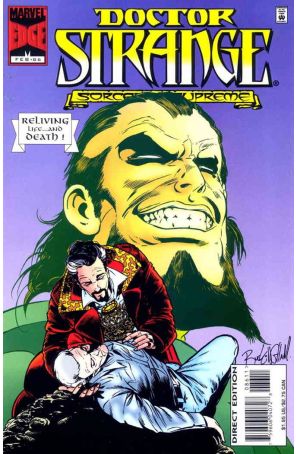 Doctor Strange: Sorcerer Supreme 86 published by Marvel with cover art by Mark Buckingham