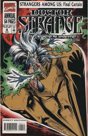 Doctor Strange: Sorcerer Supreme Annual 4 published by Marvel