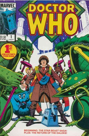 Doctor Who (1st Series) 1 published by Marvel with cover art by Dave Gibbons