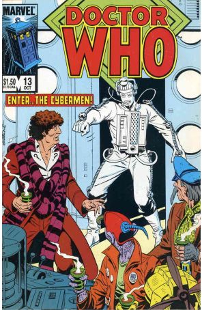 Doctor Who (1st Series) 13 published by Marvel with cover art by Dave Gibbons