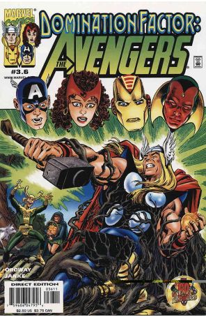 Domination Factor: Avengers 3 published by Marvel with cover art by Jerry Ordway