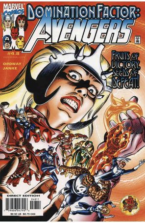 Domination Factor: Avengers 4 published by Marvel with cover art by Jerry Ordway