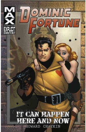 Dominic Fortune TPB 1 published by Marvel with cover art by Howard Chaykin