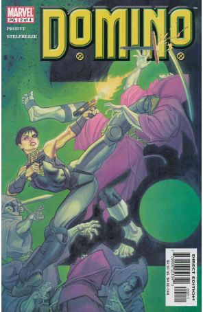 Domino (2nd Series) 2 published by Marvel with cover art by Brian Stelfreeze