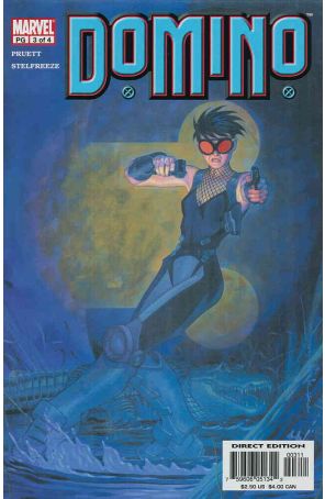 Domino (2nd Series) 3 published by Marvel with cover art by Brian Stelfreeze