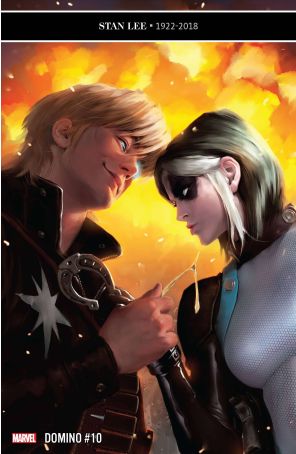 Domino (3rd Series) 10 published by Marvel with cover art by Gang Hyuk Lim
