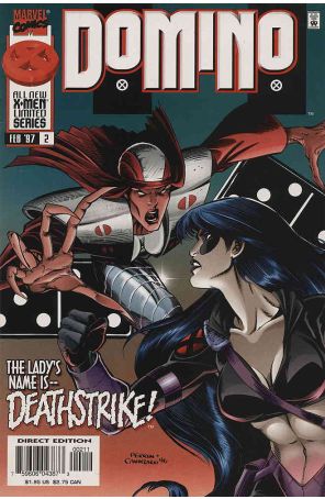 Domino 2 published by Marvel with cover art by David Perrin