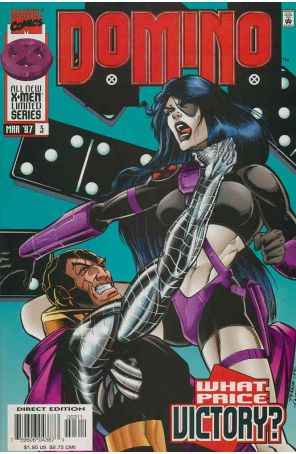 Domino 3 published by Marvel with cover art by David Perrin