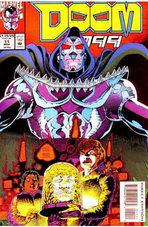 Doom 2099 11 published by Marvel with cover art by Pat Broderick