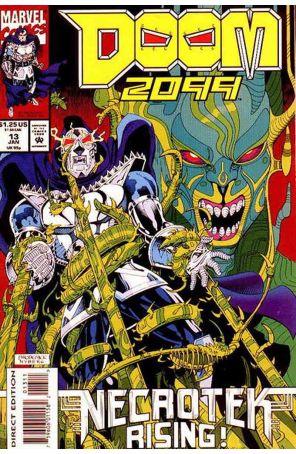 Doom 2099 13 published by Marvel with cover art by Pat Broderick