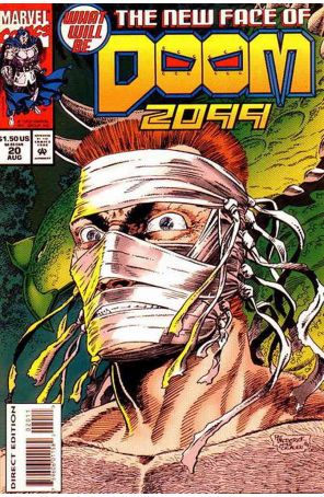 Doom 2099 20 published by Marvel with cover art by Pat Broderick