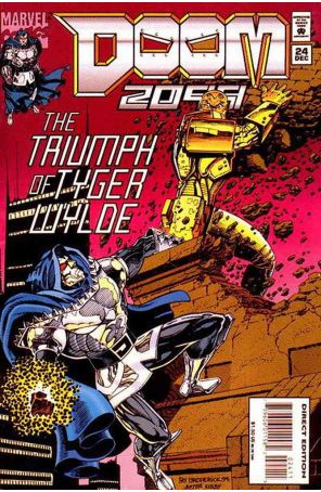 Doom 2099 24 published by Marvel with cover art by Pat Broderick