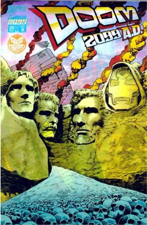 Doom 2099 29 published by Marvel with cover art by Pat Broderick