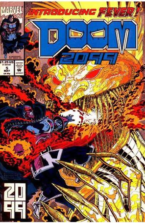 Doom 2099 5 published by Marvel with cover art by Pat Broderick