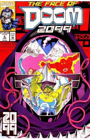 Doom 2099 6 published by Marvel with cover art by Pat Broderick