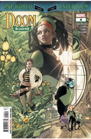 Doom Academy 4 published by Marvel with cover art by Pablo “Lobos” Villalobos