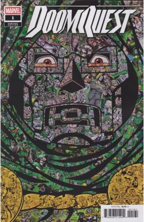 Doomquest 1E published by Marvel with cover art by Mr. Garcin