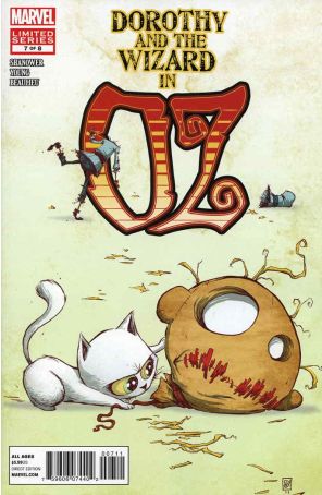 Dorothy And The Wizard In Oz 7 published by Marvel with cover art by Skottie Young