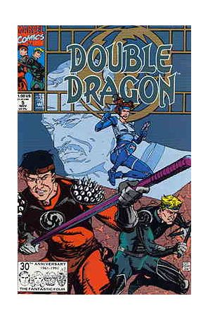 Double Dragon 5 published by Marvel with cover art by Carl Potts