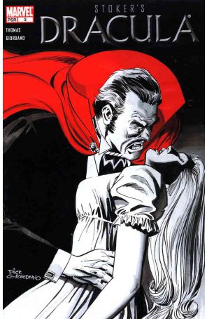 Dracula (Stoker's) 3 published by Marvel with cover art by Dick Giordano