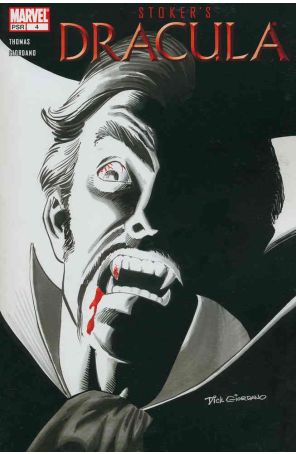 Dracula (Stoker's) 4 published by Marvel with cover art by Dick Giordano