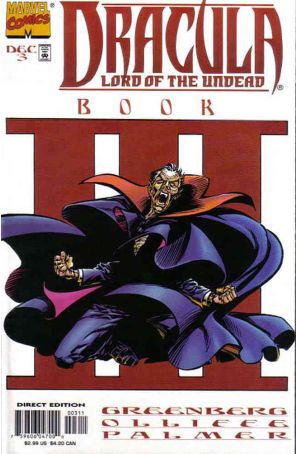 Dracula: Lord of the Undead 3 published by Marvel