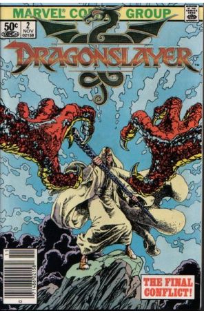 Dragonslayer 2 (Newsstand) published by Marvel with cover art by Marie Severin