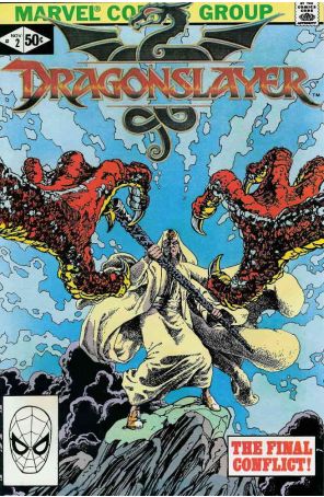 Dragonslayer 2 published by Marvel with cover art by Marie Severin