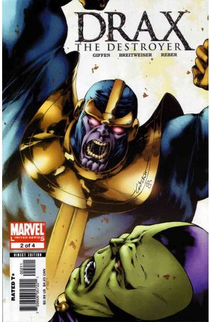 Drax the Destroyer 2 published by Marvel with cover art by Mitch Breitweiser