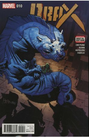 Drax 10 published by Marvel with cover art by Scott Hepburn