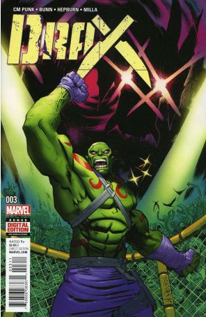 Drax 3 published by Marvel with cover art by Scott Hepburn