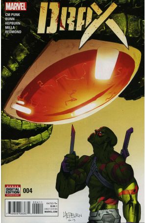 Drax 4 published by Marvel with cover art by Scott Hepburn