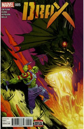 Drax 5 published by Marvel with cover art by Scott Hepburn