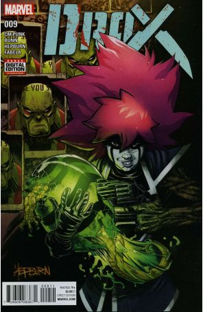 Drax 9 published by Marvel with cover art by Scott Hepburn