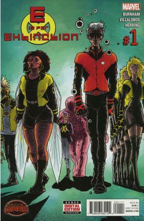 E Is For Extinction 1 published by Marvel with cover art by Ian Bertram