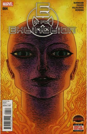 E Is For Extinction 4 published by Marvel with cover art by Ian Bertram