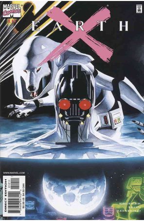 Earth X 10 published by Marvel with cover art by Alex Ross