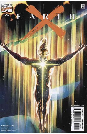 Earth X 13 published by Marvel with cover art by Alex Ross