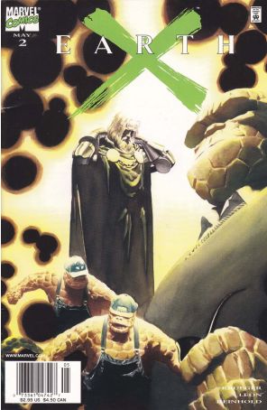 Earth X 2 (Newsstand) published by Marvel with cover art by Alex Ross
