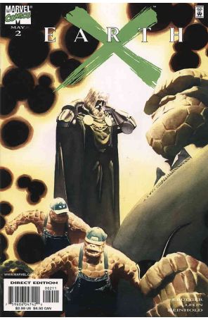 Earth X 2 published by Marvel with cover art by Alex Ross
