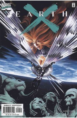 Earth X 9 published by Marvel with cover art by Alex Ross