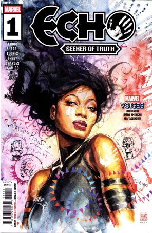 Echo: Seeker of Truth 1 published by Marvel with cover art by David Mack