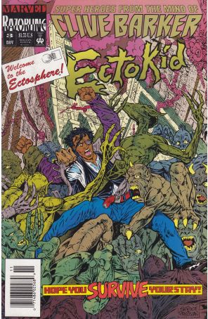 Ectokid 3 (Newsstand) published by Marvel with cover art by Steve Skroce