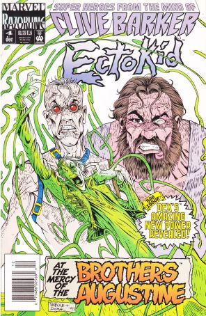 Ectokid 4 (Newsstand) published by Marvel with cover art by Steve Skroce