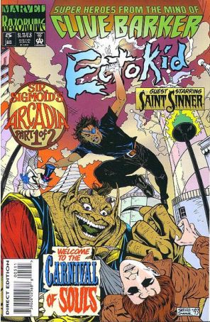 Ectokid 5 published by Marvel with cover art by Steve Skroce