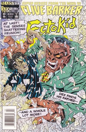 Ectokid 6 (Newsstand) published by Marvel with cover art by Steve Skroce